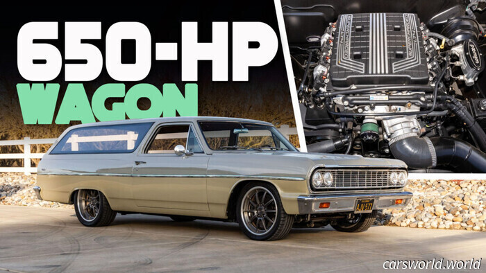 Questo carro Chevelle a 2 porte è come una Corvette Restomod per l'uomo di famiglia / Carscoops
